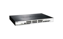 D-Link Dgs 1510 28xmp Gigabit Stackable Smart Managed Switch with 10g Uplinks with network switch