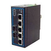 D-Link DGS - F1000 - 4P1T2S 5 Port Gigabit (4x PoE ports) 2x SFP industrial unmanaged Switch