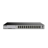 D-Link DGS-F1024P 24 Port Gigabit Unmanaged POE Switch with 2 SFP ports 250 watts