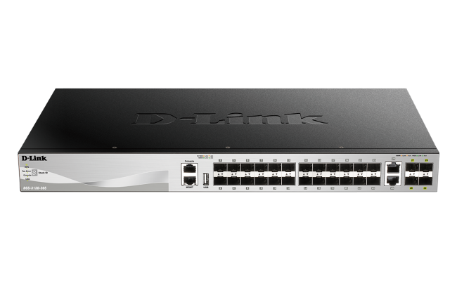 D-Link Dgs 3130 30s 30 Port Lite Layer 3 Stackable Managed Switch with network switch