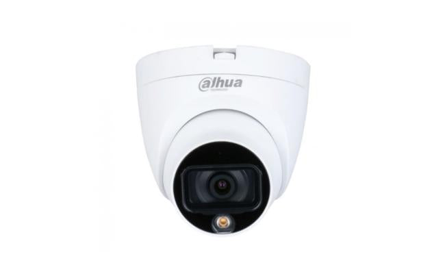 Dahua Dh Hac Hdw1209tlq Led 2mp Full Color Starlight Hdcvi Eyeball Camera (2.8mm)