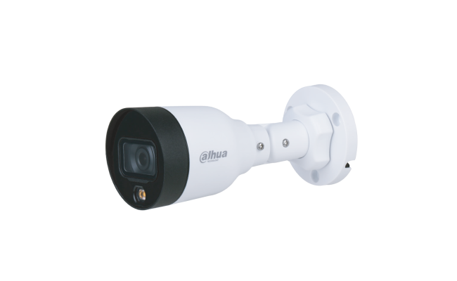Dahua Dh Ipc HFW1239S1 Led S5 2mp Lite Full Color Fixed Focal Bullet Netwok Camera