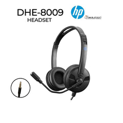 HP DHE-8009 Wired Headset for Call Center 1 pin 3.5mm