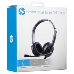 HP DHE-8009 Wired Headset for Call Center 1 pin 3.5mm