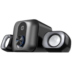 HP DHS-2111S Wired Mini Multimedia USB PC Speaker with 3.5mm