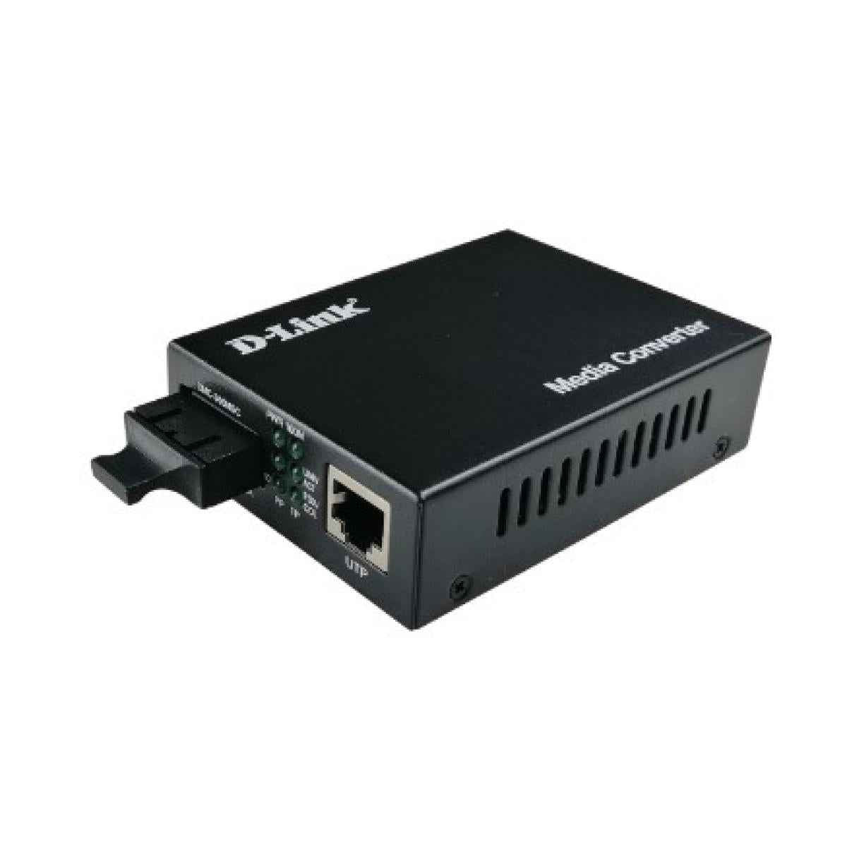 D-Link DMC-805P 10/100/1000Base-T Gigabit PoE Twisted-pair to SFP (Mini GBIC) Slot Gigabit PoE Media Converter