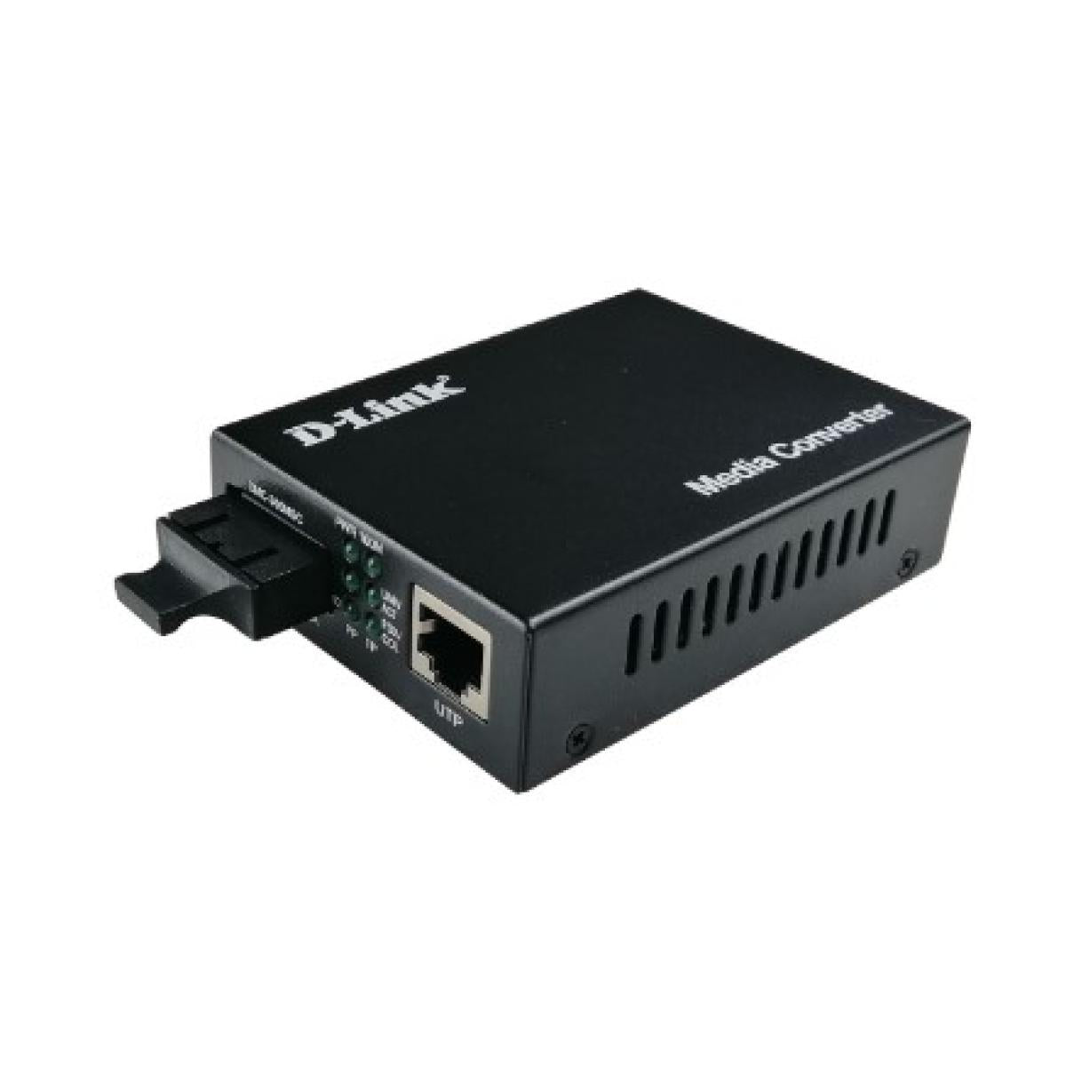 D-Link DMC-805P 10/100/1000Base-T Gigabit PoE Twisted-pair to SFP (Mini GBIC) Slot Gigabit PoE Media Converter