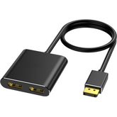 HAING DisplayPort DP to Dual DisplayPort Adapter, DisplayPort cable
