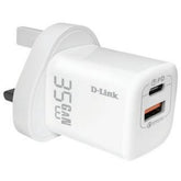 D-Link DPC - 352/B 35W Dual USB Wall Charger MK Plug, chargers