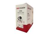 Hikvision 305 m CAT6 U/UTP Outdoor Network Cable (Solid Copper, 0.55mm) - Black