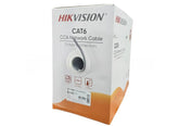 Hikvision 305 m CAT6 U/UTP Network Cable (CCA, 0.57mm) - Grey
