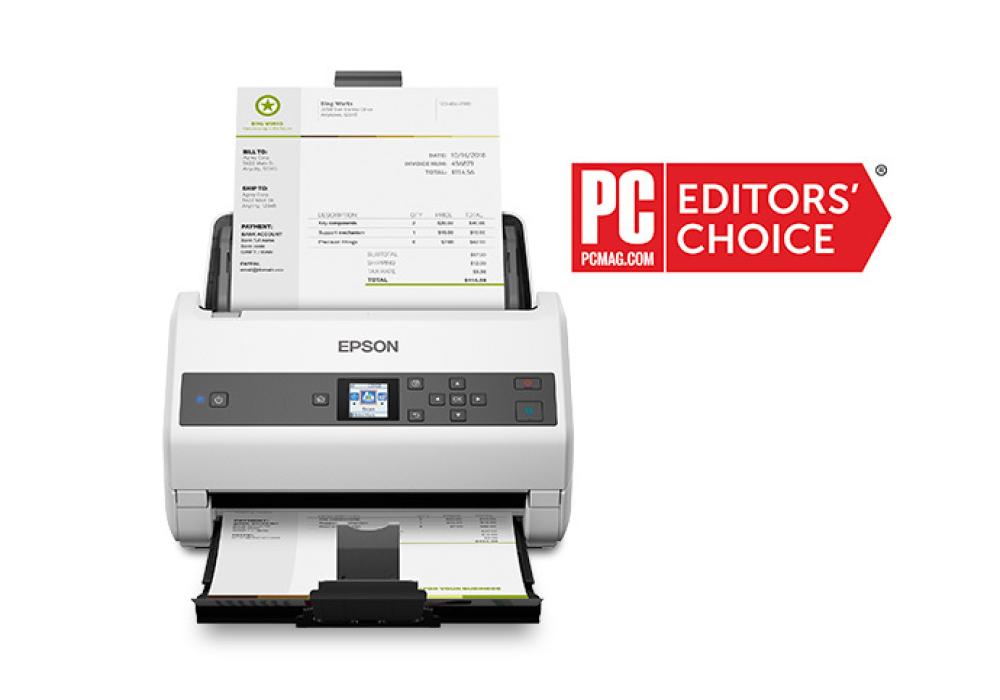 Epson DS - 870 Color Duplex Document Scanner with Speeds Up to 65 ppm/130 ipm, with 100 - page ADF