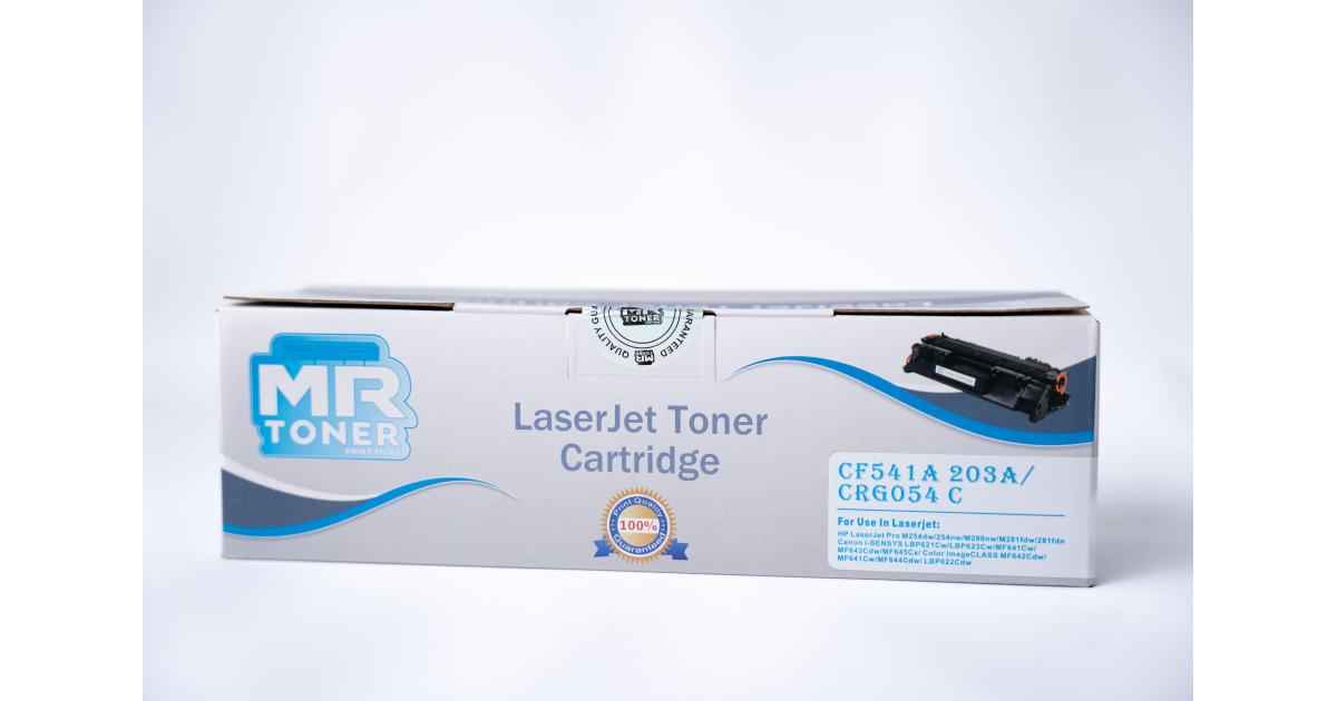Toner Cartridge HP Color LaserJet Pro M254 MFP M280 -Canon i-SENSYS LBP621/MF641- Cyan