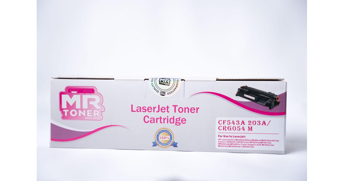 Toner Cartridge HP Color LaserJet Pro M254 MFP M280 -Canon i-SENSYS LBP621/MF641- Magenta - CompuMe Toner Cartridge HP Color LaserJet Pro M254 MFP M280 -Canon i-SENSYS LBP621/MF641- Magenta - CompuMe