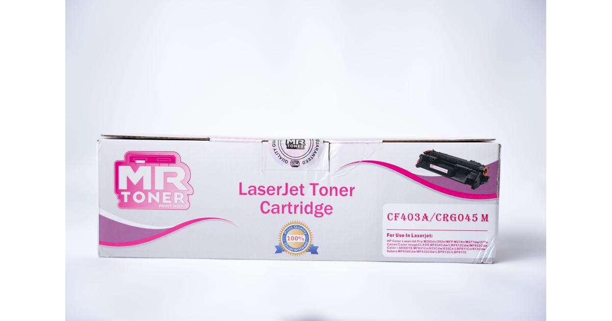 Toner Cartridge HP Color LaserJet Pro M252/M277-Canon Colori-SENSYS MF631/633 - Magenta Toner Cartridge HP Color LaserJet Pro M252/M277-Canon Colori-SENSYS MF631/633 - Magenta
