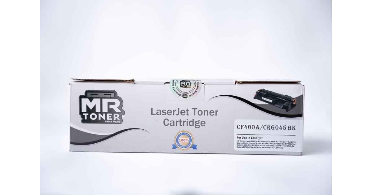 Toner Cartridge HP Color LaserJet Pro M252/M277-Canon Colori-SENSYS MF631/633 - Black