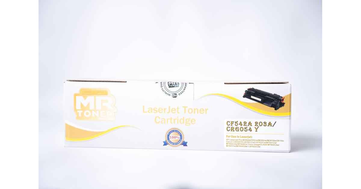 Toner Cartridge HP Color LaserJet Pro M254 MFP M280 -Canon i-SENSYS LBP621/MF641- Yellow