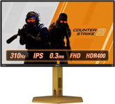 AOC CS25G 24.5" 310HZ 0.3MS HDR400 FHD IPS - COUNTRSTRIKE EDITION (BLACK-GOLD)