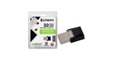 Kingston DTDUO3/32GB MicroDuo USB Flash Drive