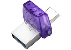 Kingston DataTraveler microDuo 3C 128GB USB-C & USB-A - OTG Type-c Flash Drive