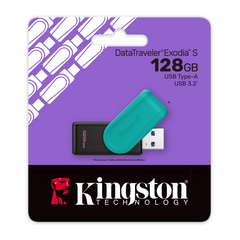 Kingston DataTraveler Exodia S USB Flash Drive Entry-level USB 3.2 Gen 1 - 128GB