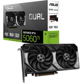 ASUS Dual GeForce RTX 5060 Ti OC Edition 8GB GDDR7 - Graphics Card | DUAL-RTX5060TI-O8G | - CompuMe
