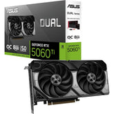 ASUS Dual GeForce RTX 5060 Ti OC Edition 8GB GDDR7 - Graphics Card