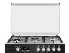 Ferre Gas Oven Full Safety, Digital Timer, 3Fans, 3Turbo, 90*60Cm, 2Normal Burner, Stainless Steel - FK963DSP