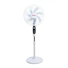 MEC Stand Fan, 18Inch, 3Speed, 5Blade's, White - FS45-J1926
