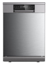MEC Free Stand Dishwasher A+++, 15Sets, 3Spray, 3Racks, 8Programs, VDE Plug, Auto Door, Stainless Steel - DW9151BSS
