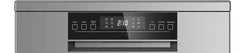 MEC Free Stand Dishwasher A+++, 15Sets, 3Spray, 3Racks, 8Programs, VDE Plug, Auto Door, Stainless Steel - DW9151BSS