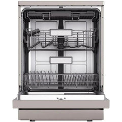 MEC Free Stand Dishwasher A+++, 15Sets, 3Spray, 3Racks, 7Programs, VDE Plug, Auto Door, Silver - DW8151MSS