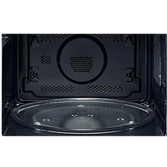 Ferre Microwave Finished Glass, 40Lit, Silver Strip with Black - MW3610CDB