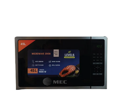 MEC Microwave, 45Lit, 1000Watts, Black with Black Finished Glass - MW45DB2