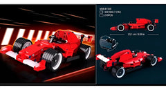 Sluban POWER BRICKS-Formula car(Pull back) 210pcs