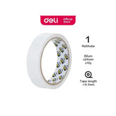 Deli Double-Sided Tape 24mm 10Y