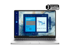 Dell Pro 16, 16.0" FHD+ IPS Laptop, Intel Core Ultra 7 265U vPro 12-Core, 16GB DDR5 5600MHz RAM, 512GB NVMe SSD, Thunderbolt 4, Wi-Fi 6E, Arabic Backlit Keyboard, Platinum Silver, 3 Years Warranty