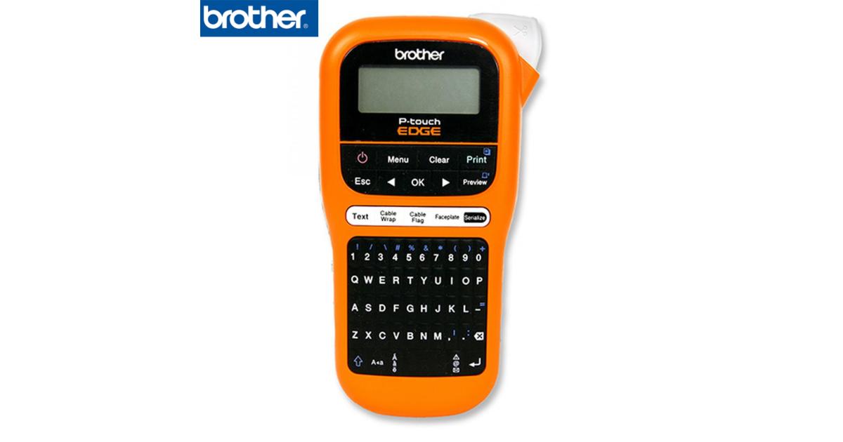 Brother P-Touch PT-E110VP Electrician Labelling Machine - CompuMe