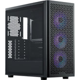 Cooler Master Elite 502 (Black) ATX ARGB Mid Tower Tempered Glass Mesh Perforated Performance Design Gaming Case w/ 3 x120mm ARGB Fan & Type-C | E502-KGNN-S00 |