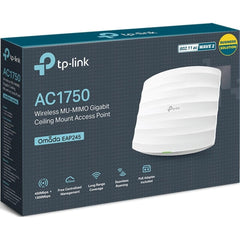 Tp Link Omada Eap245 Ac1750 Wireless Access Point Gigabit Poe Powered