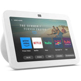 Amazon Echo Show 8 (3rd Gen, 2023 Release) 8" Smart Display With Alexa Spatial Audio Smart Home Hub Glacier White