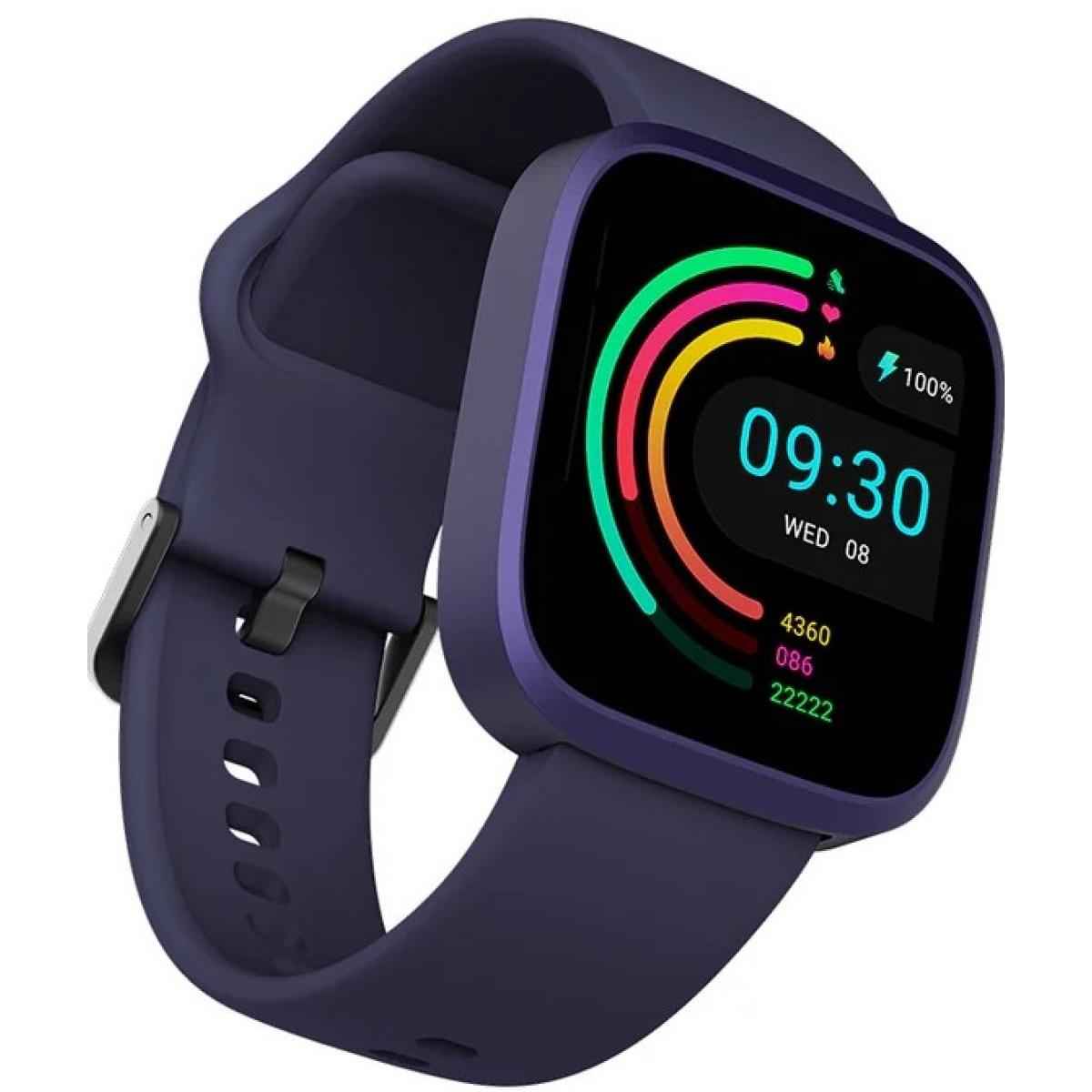 Hifuture Edge Bluetooth 5.3 Fashion Aluminum Smart Watch Smartwatch Dual Core, 1.72" Hd Display, 1 Atm Water Resistant, Up To 7 Days Battery Life, Over 100 Sports Modes, Ai Enhanced Health Monitoring Purple