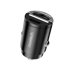 Choetech Mini Car Charger Fast Charger 30WattBlack - TC0006