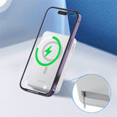 Ldnio Magnetic Wireless charging Power bank, 10000Mah, White - PQ16