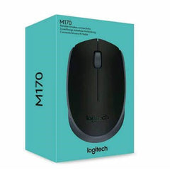 Logitech Wireless Mouse, Smooth Optical Tracking, Wireless, Range: 10 M Dpi (Min/Max ) - M170