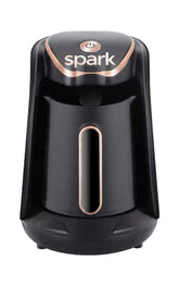 Spark Coffee Maker Turkish, 1Lit, 600Watts, Black - GMY-13