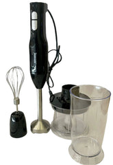 Spark Line Set Blender 6 in 1, 600Watts, Black / Steel - JHB-158