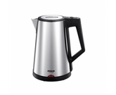 Arshia Stainless Steel Electric Kettle – 1.7L, 1800W Power