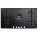 Elba Gas Hob Built-in 90 Cm Vitroceramic Cast Iron Pan