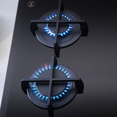 Elba Gas Hob Built-in 90 Cm Vitroceramic Cast Iron Pan